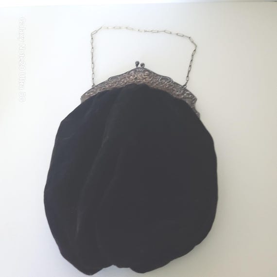Antique Velvet Purse