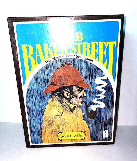 221 B Baker Street The Master Detective Game Sherlock Holmes 1977