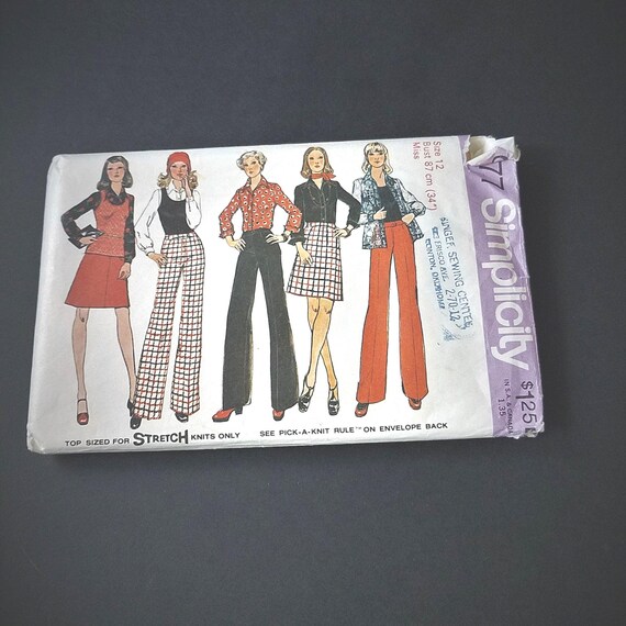 1974 Simplicity Pattern 6577