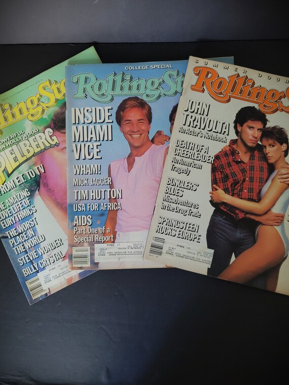Rolling Stone Magazines from 1985