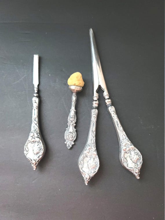 Antique Sterling Silver Beauty Set