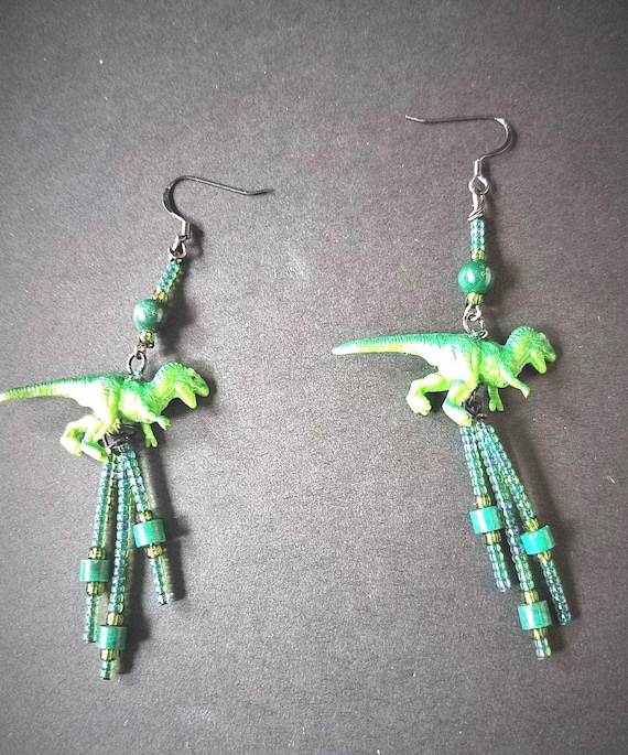 Dinosaur Earrings