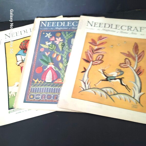 1931 Needlecraft Magazines Set of 3
