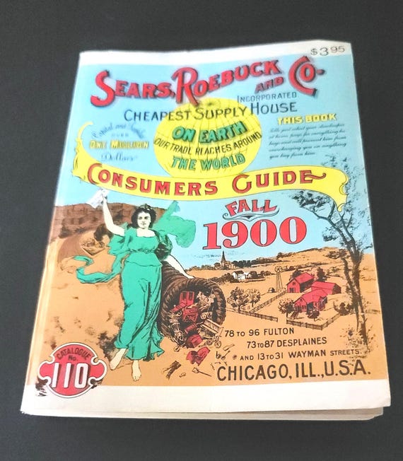 1970s Print of a Fall 1900 Sears Catalogue