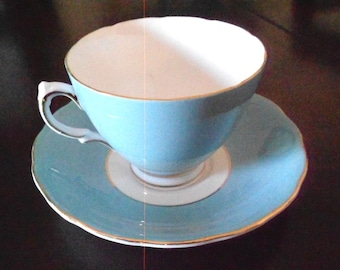Colclough Bone China Tea Cup & Saucer