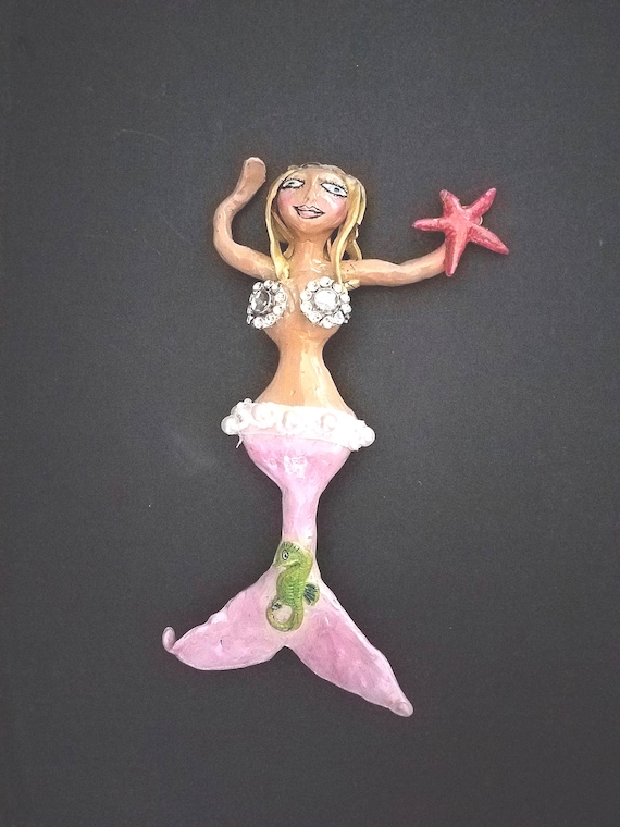 Pink and Pearl Mermaid