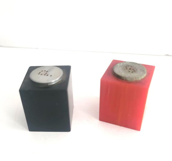 Bakelite 1930s Salt & Pepper Shakers