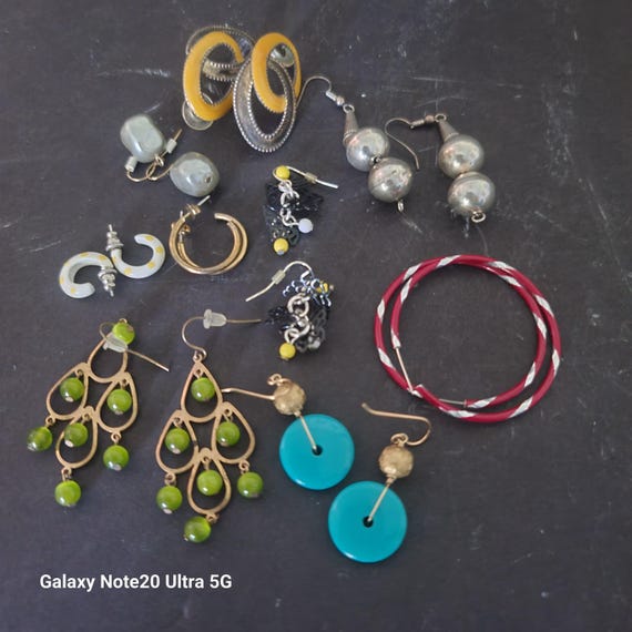 Grab Bag of Vintage Earrings