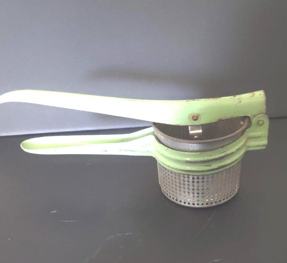 Vintage Green Ricer/Masher 1940s