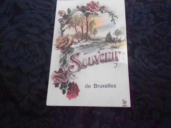 Vintage Postcard from Belgium