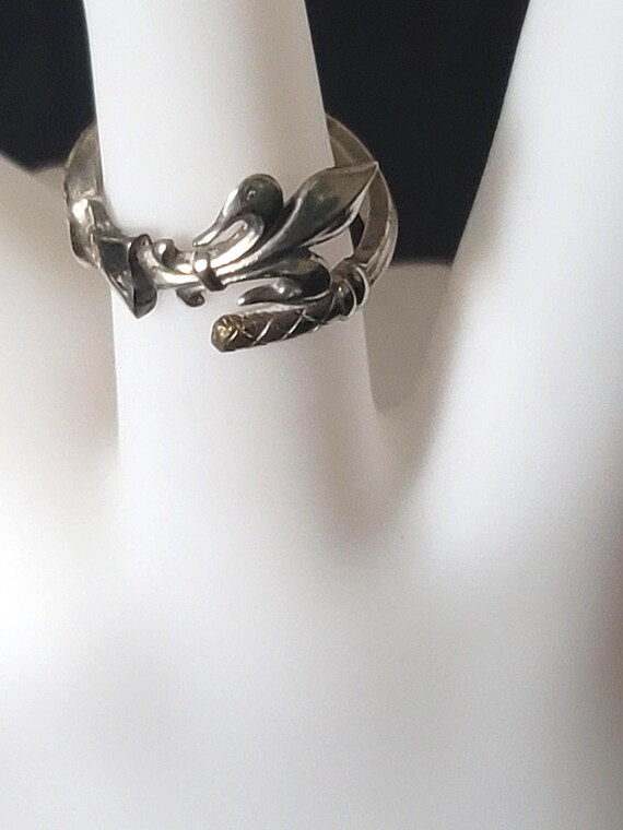 Fleur De Lis Souvenir Spoon Ring