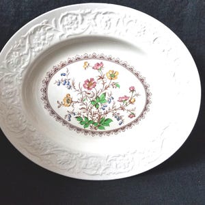 Platter Booths 1912 Corinthian Wild Rose