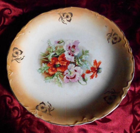 Thompson Lusterware Plate 1849s