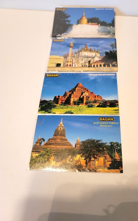 Set of 10 Unused Postcards Bagan Myanmar #1