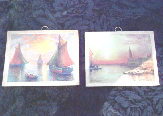 Vintage Pictures on Wood