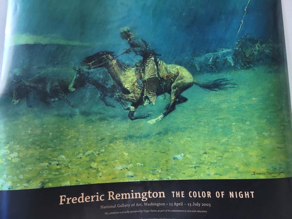 Remington The Color of Night Poster 2003
