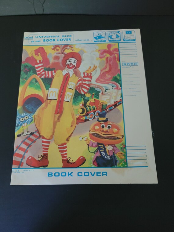 1966 McDonalds Unused Book Cover