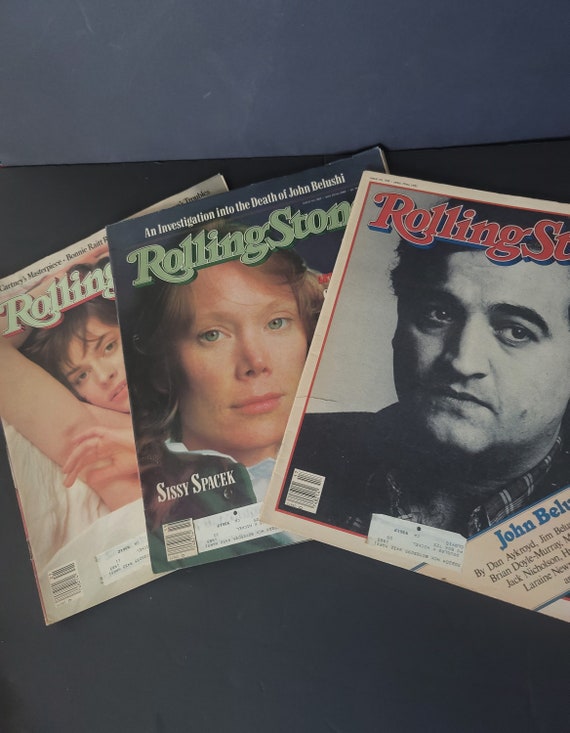 Set of 3 1982 Rolling Stone Magazines