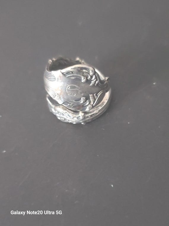 Silver Plated Spoon Ring