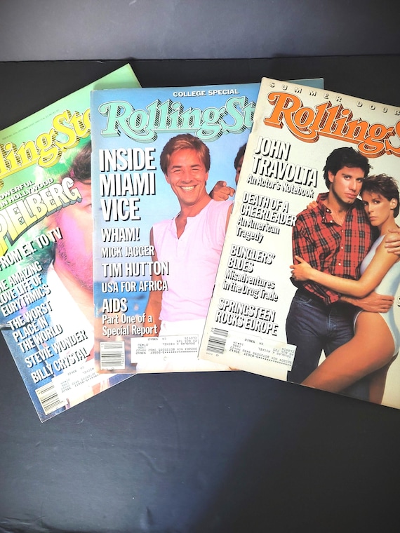 Rolling Stone Magazines from 1985