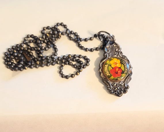 Souvenir Spoon Necklace Hawaii