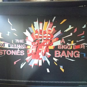 2005 Rolling Stones Biggest Bang Tour Poster