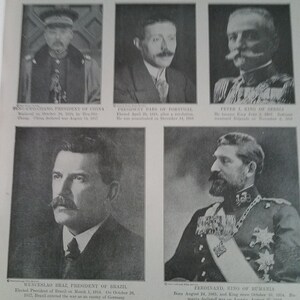 1919 Colliers Nouvelle histoire photographique de la guerre mondiale image 5