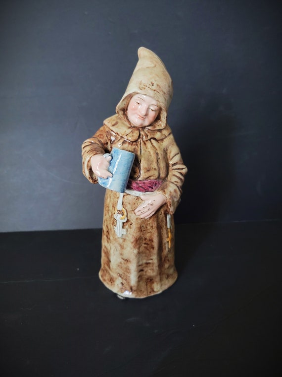 Ceramic Friar Bell