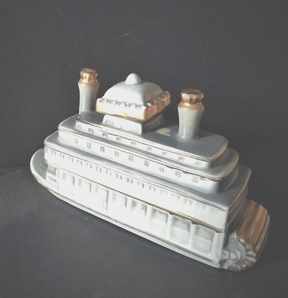 Paul Lux 1968 Liquor Bottle Riverboat