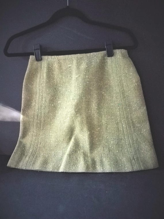 Pendleton  Lime Green Vintage Skirt