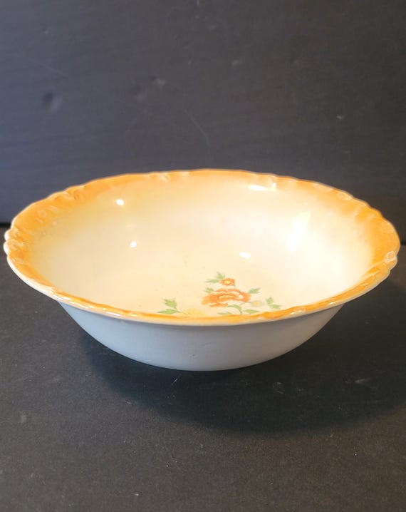 Homer Laughlin 1930s Lusterware Bowl