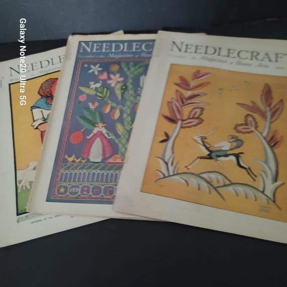 1931 Needlecraft Magazines Set of 3