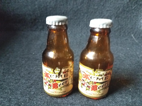 Mid Century Acme Beer Salt and Pepper