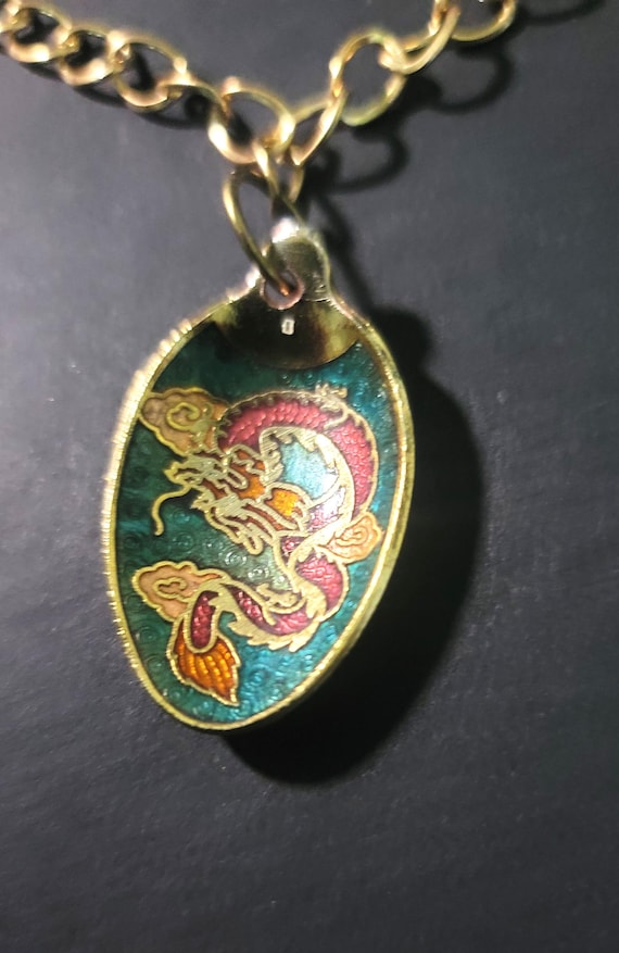 Hong Kong Souvenir Spoon Necklace