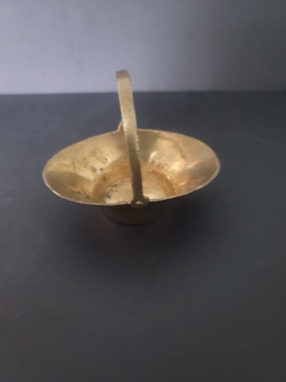 Small Brass Basket