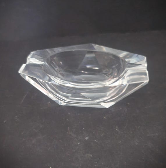Lead Crystal Ashtray