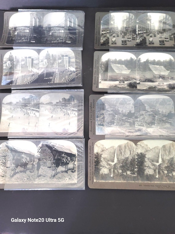 8 Stereoscope Photos circa 1900 #9