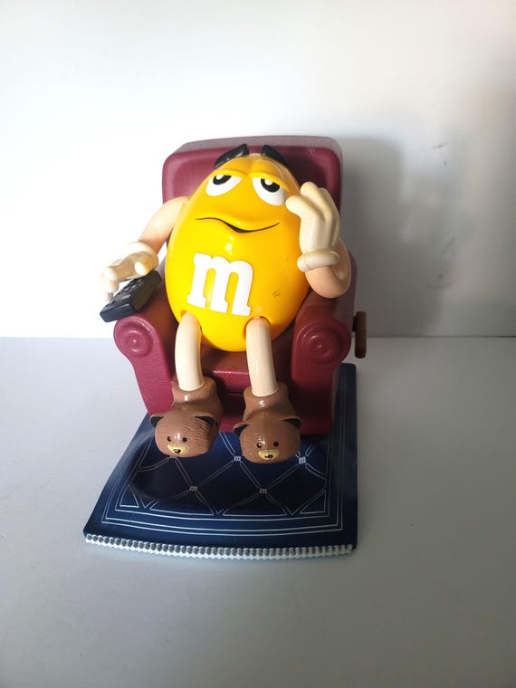 M&M's LAY-Z Boy Dispenser Vintage