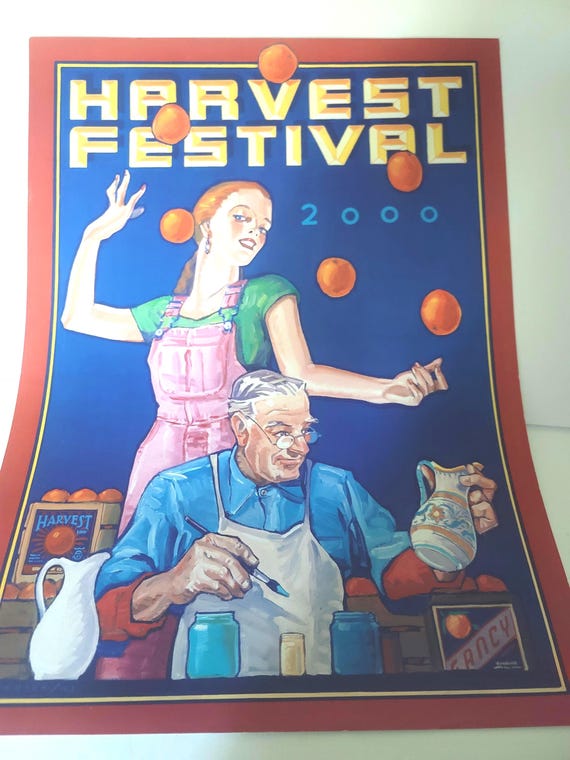 Harvest Festival 2000 Poster