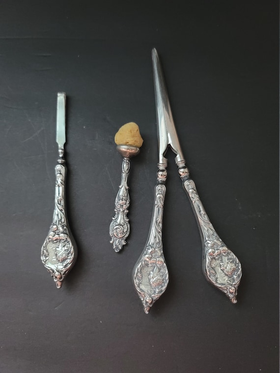 Antique Sterling Silver Beauty Set