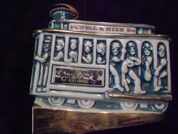 1968  San Francisco Trolley Whiskey Collector Decanter