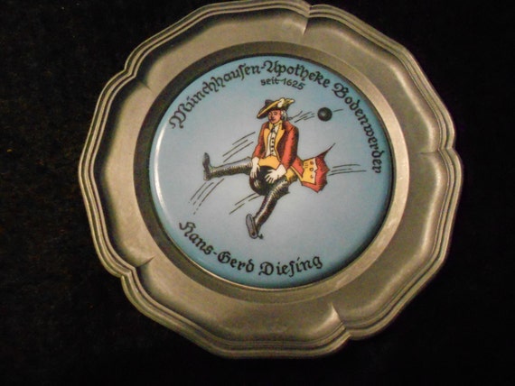 Small German Advertisement Plaque