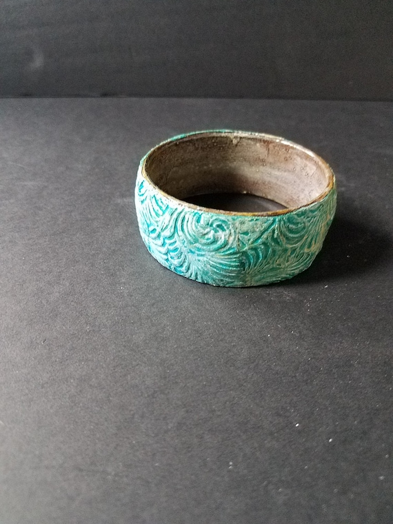 Embossed Cuff Bracelet