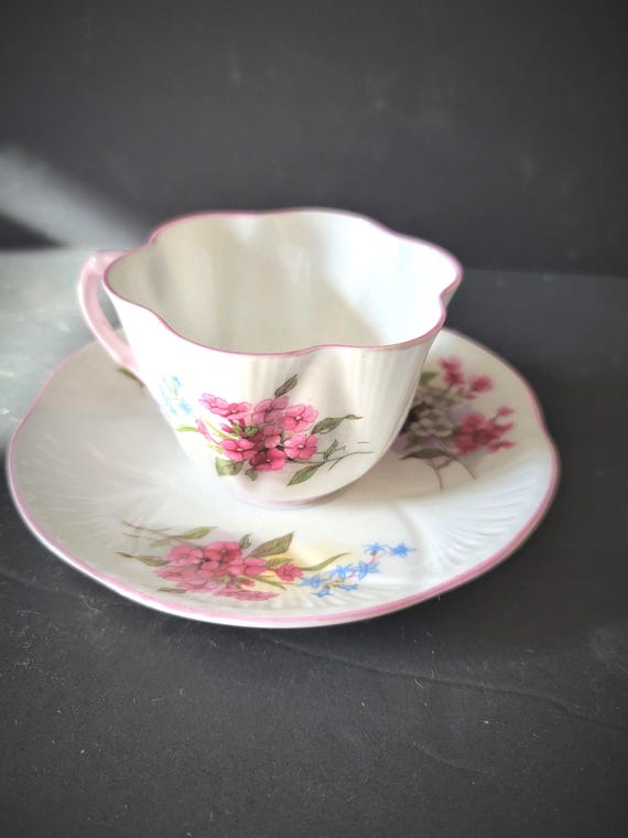 Shelley Stock Tea Cup and Saucer