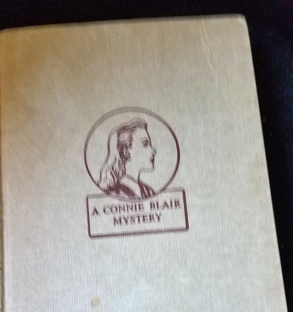 Connie Blair Mystery 1948 The Clue in Blue by Betsy Allen
