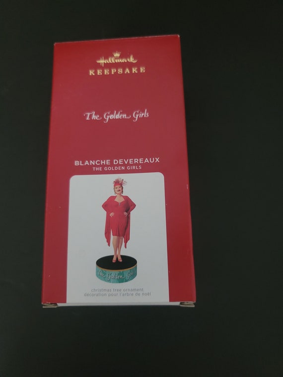 2021 Golden Girls Blanche Devereaux Hallmark Ornament