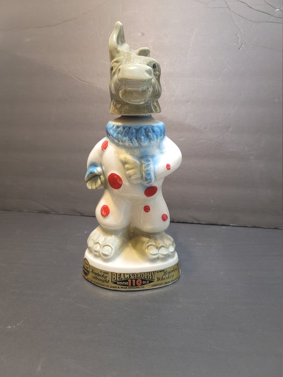 Jim Beam Democrat Donkey Whiskey Decanter1968
