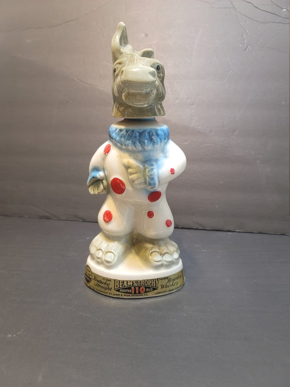 1968 Jim Beam Democrat Donkey Whiskey Decanter