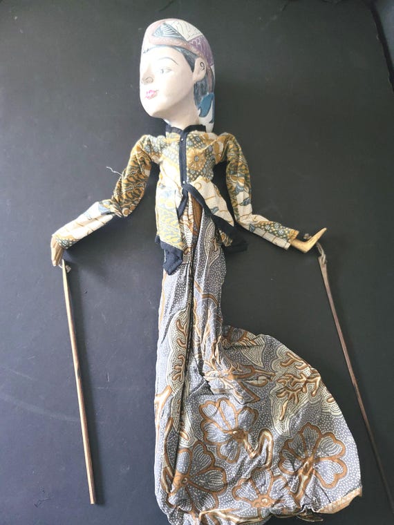 Indonesian Wayang Golek Wooden Puppet