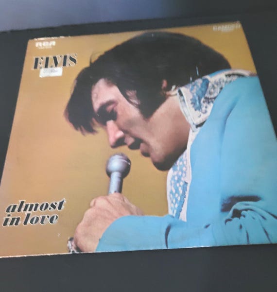1970 Elvis Almost In Love 33 Album